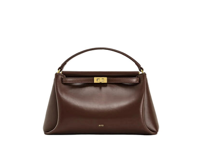 Women Leather Small Bag | Crossbody Purse | Top Handle Bag | Shoulder Satchel Bag | Square