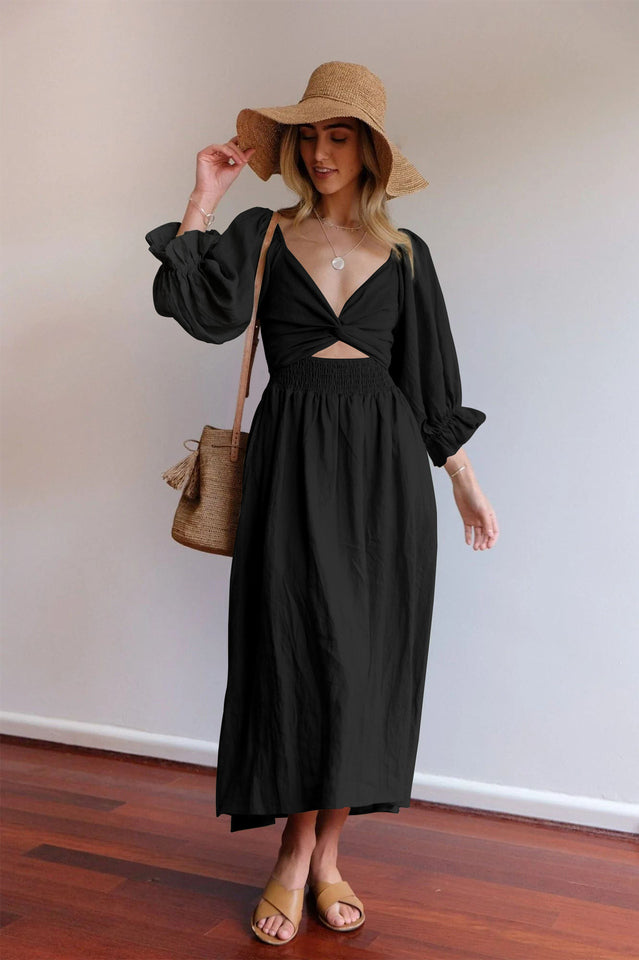 Call It Love Two Way Dress Black