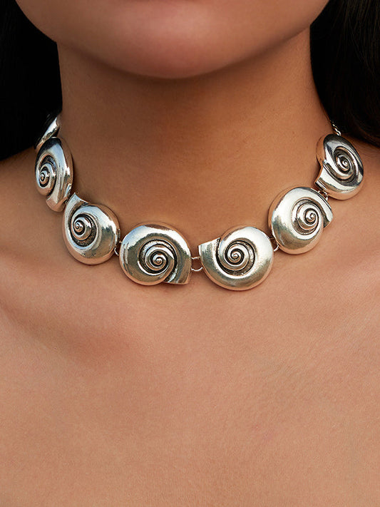 Geometric Necklaces Accessories SILVER One_size