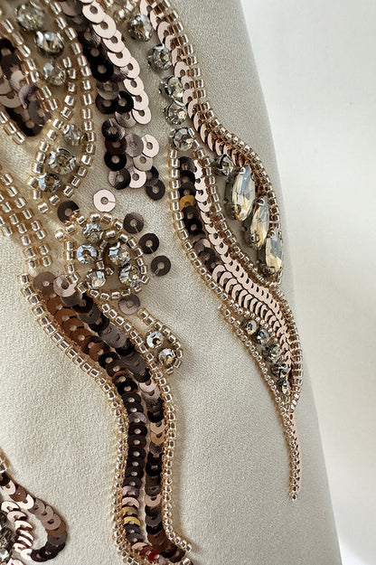 Kallie Sequin Embellished Blazer Mini Dress