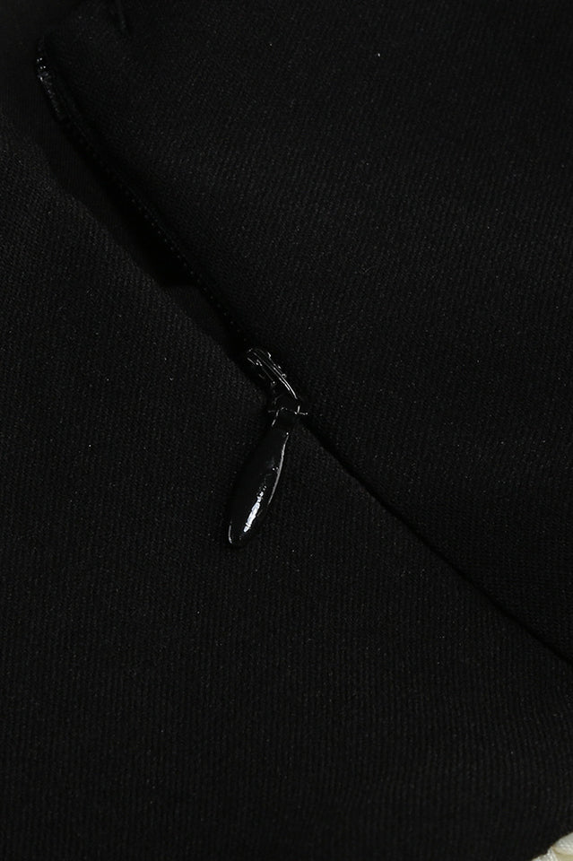 Spiral Lapel leeveless Maxi Dress