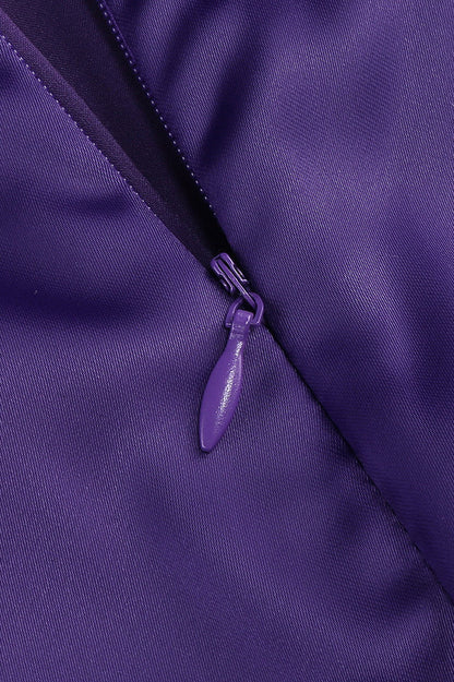 Verna Halter Floral Maxi Satin Dress