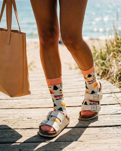 Crew Socks, Happy Camper