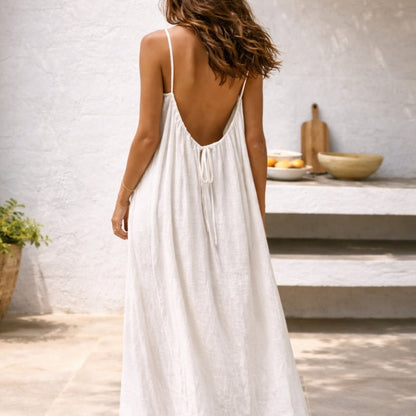 Lena | Women's Maxi Dress Spaghetti Strap Sundress