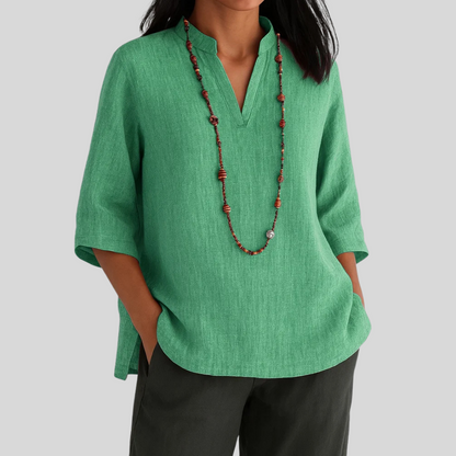 Claudia™ | Blouse with relaxed elegance