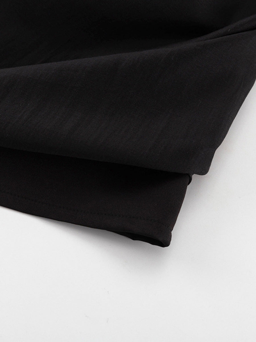 Bodycon High Waisted See-Through Solid Color Split-Joint Skirts Bottoms