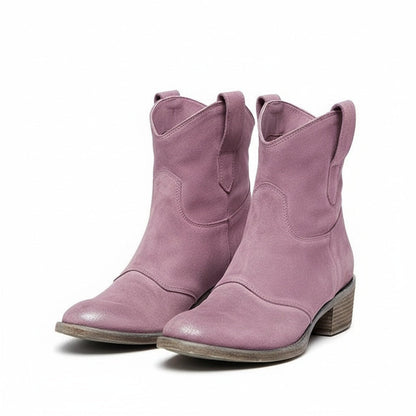 Henny™ | Vintage Cowboy Ankle Boots