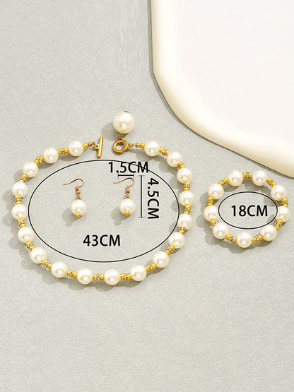 Geometric Bracelet Accessories Drop Earrings Necklaces Accessories