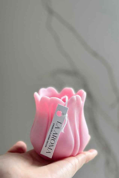 Tulip Candle, Set of 2