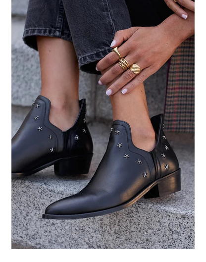 Isolde™ | Starry Ankle Boots