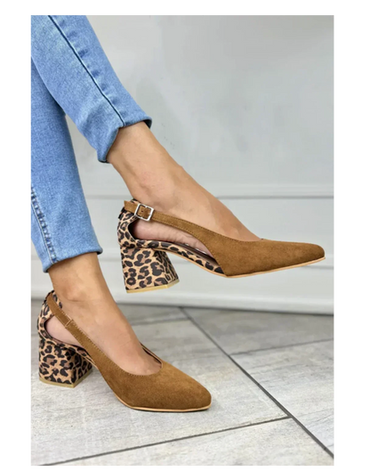 Charleigh™ | Leopard Slingbacks