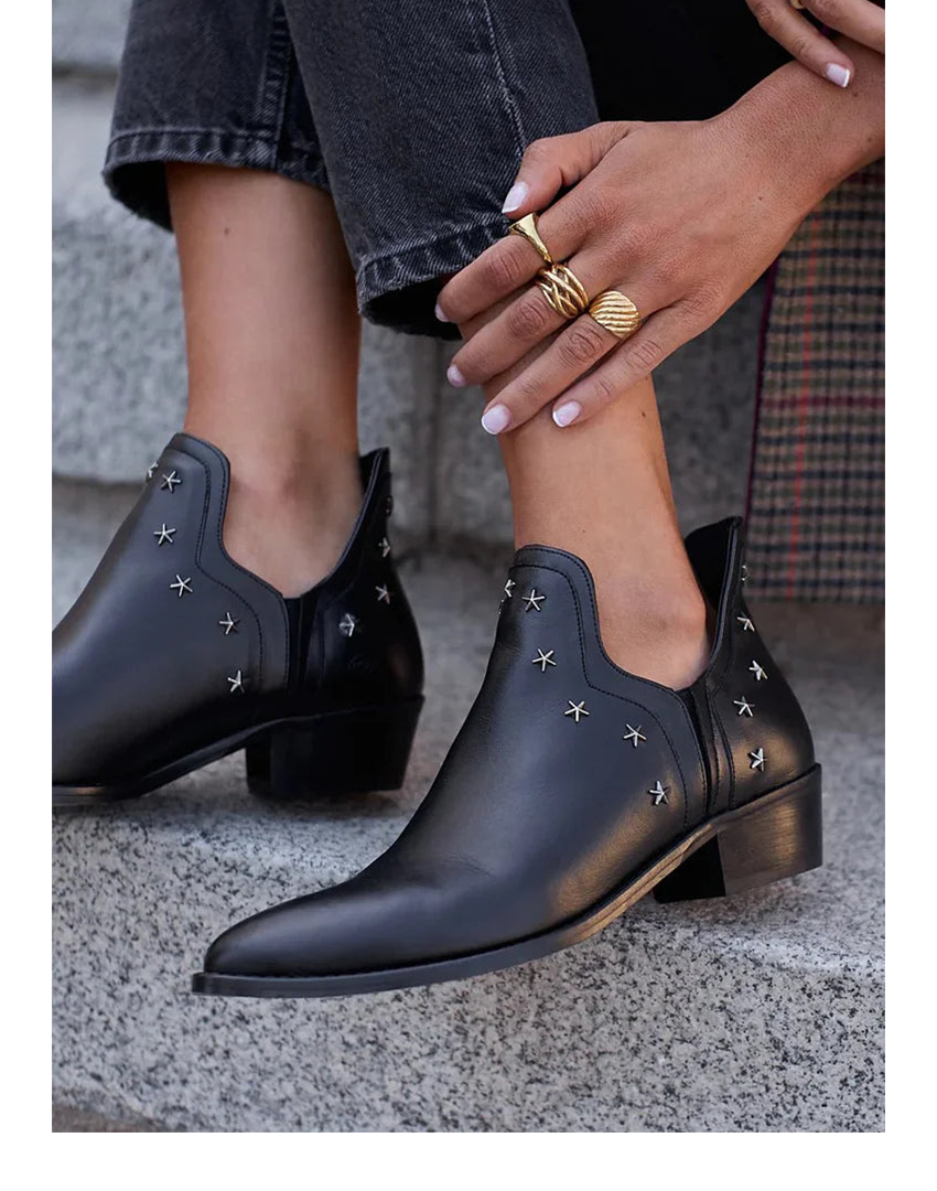Isolde™ | Starry Ankle Boots