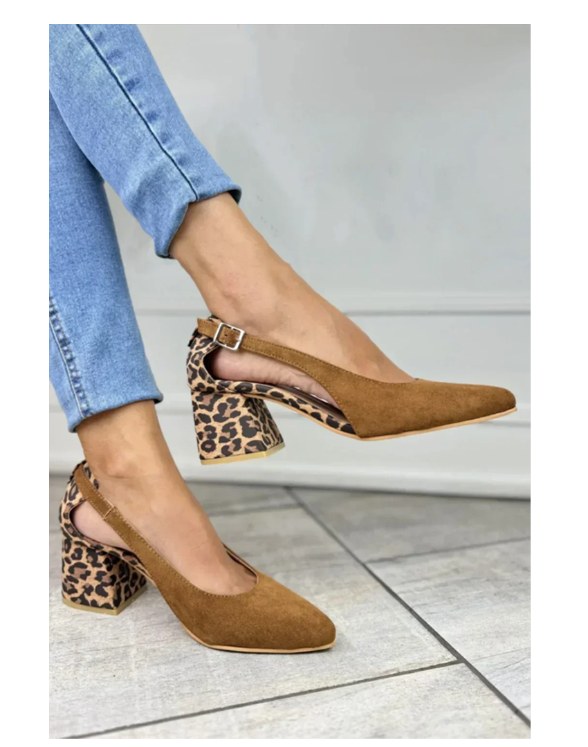 Charleigh™ | Leopard Slingbacks