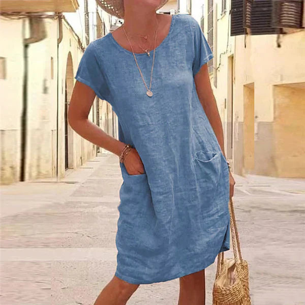 Jasmine | Women's Tummy Control Flowy Draped Dress