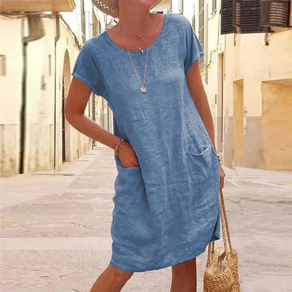 Jasmine | Women's Tummy Control Flowy Draped Dress
