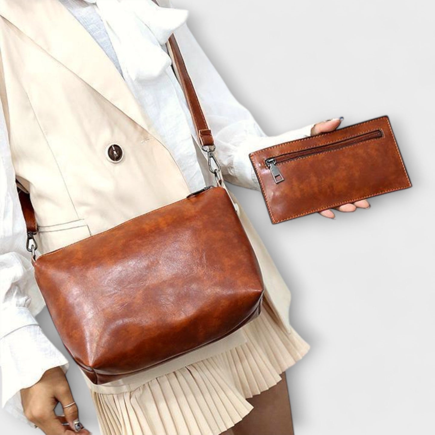 Olivia™ | 4-Piece Vintage Bag Set