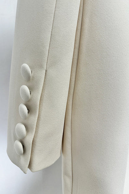 Kallie Sequin Embellished Blazer Mini Dress