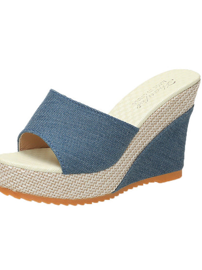 Printed Open Toe Sandals