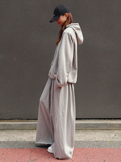Solid Color Wide Pants Wide Leg Pants Casual Pants Bottoms