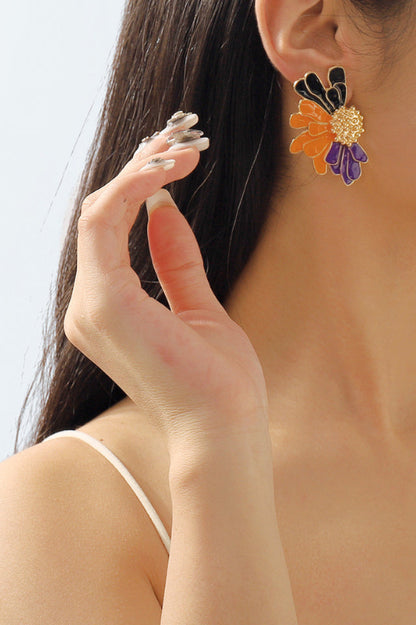 Sibyl Demi Flower Earrings
