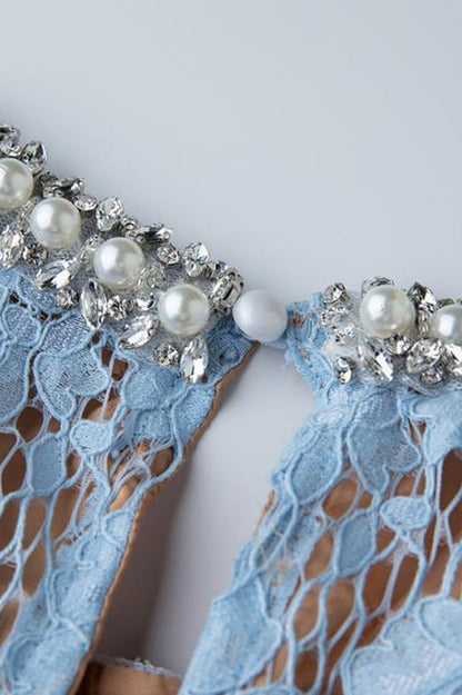 Ariana Floral Lace Sleeveless Midi Dress