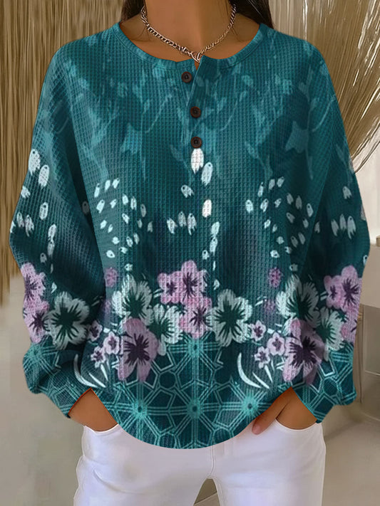 Michelle™ | Pullover with Floral Pattern