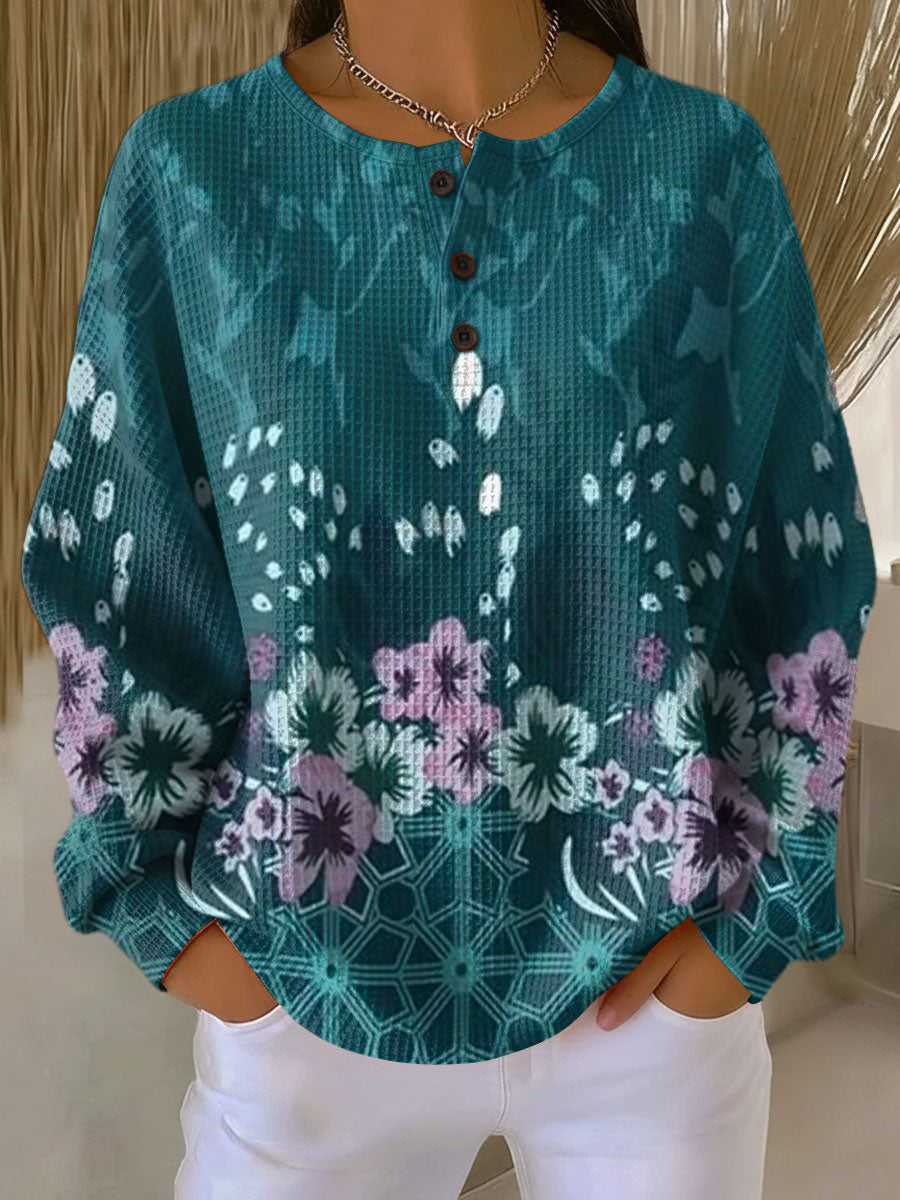 Michelle™ | Pullover with Floral Pattern