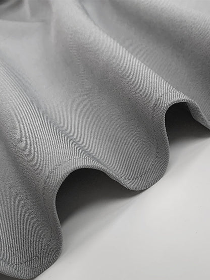 Sleeveless Solid Color Stand Collar Vest Top