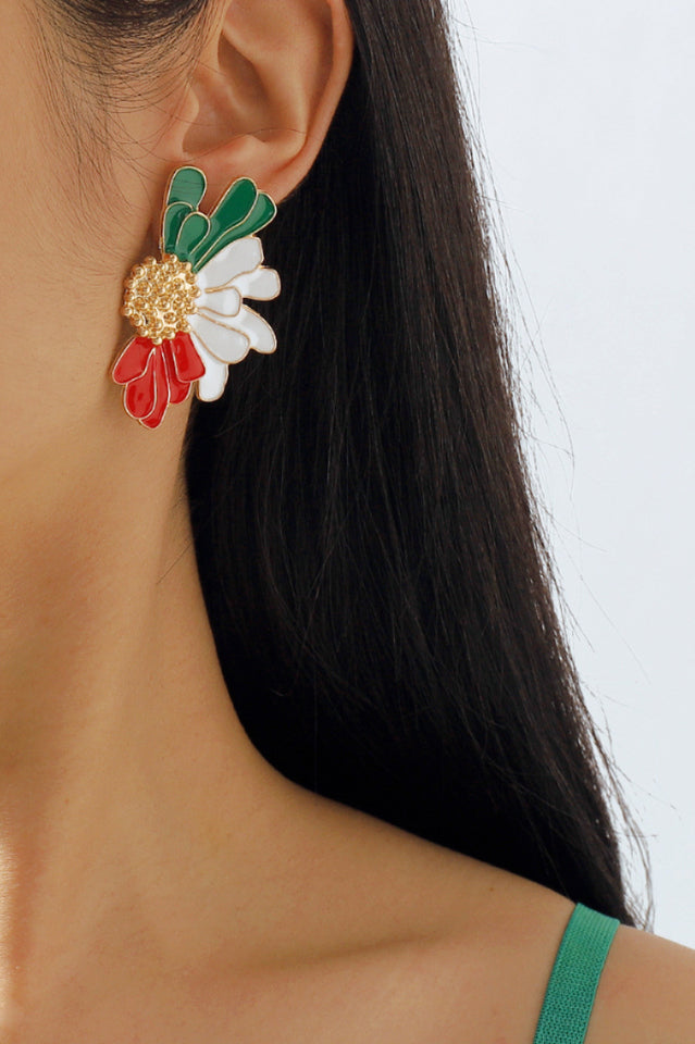 Sibyl Demi Flower Earrings