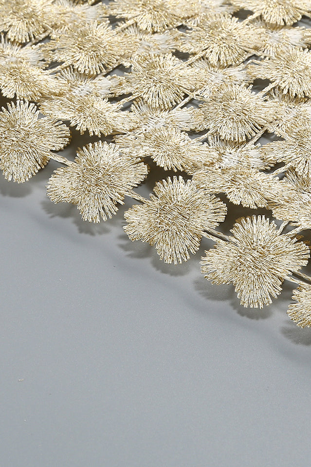 Saia Champagne Crochet Set