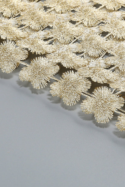 Saia Champagne Crochet Set