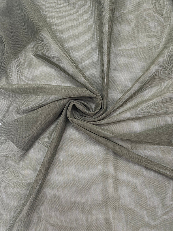 Long Sleeves Solid Color Split-Joint Round-Neck Inner Shirts + A-Line Bowknot Midi Dresses Two Pieces Set