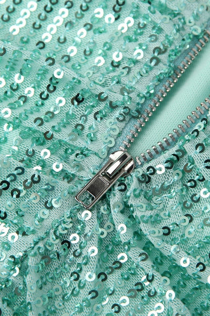 Natalie Sequin Homecoming Dress