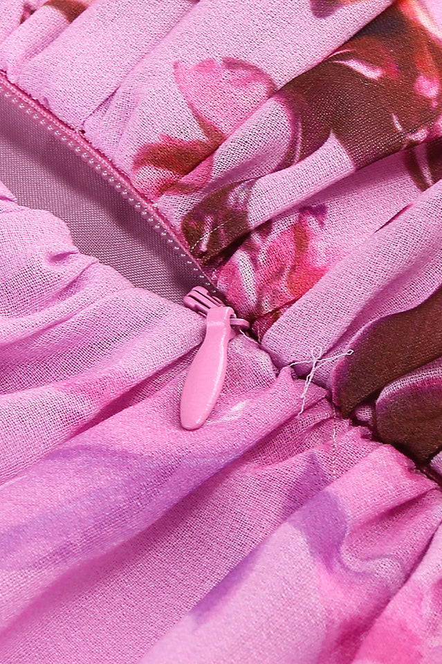 Paloma Ruffled Halter Maxi Dress