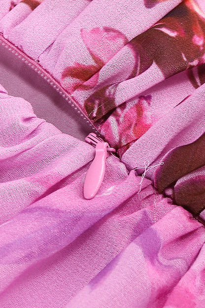 Paloma Ruffled Halter Maxi Dress