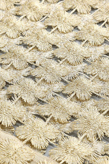 Saia Champagne Crochet Set