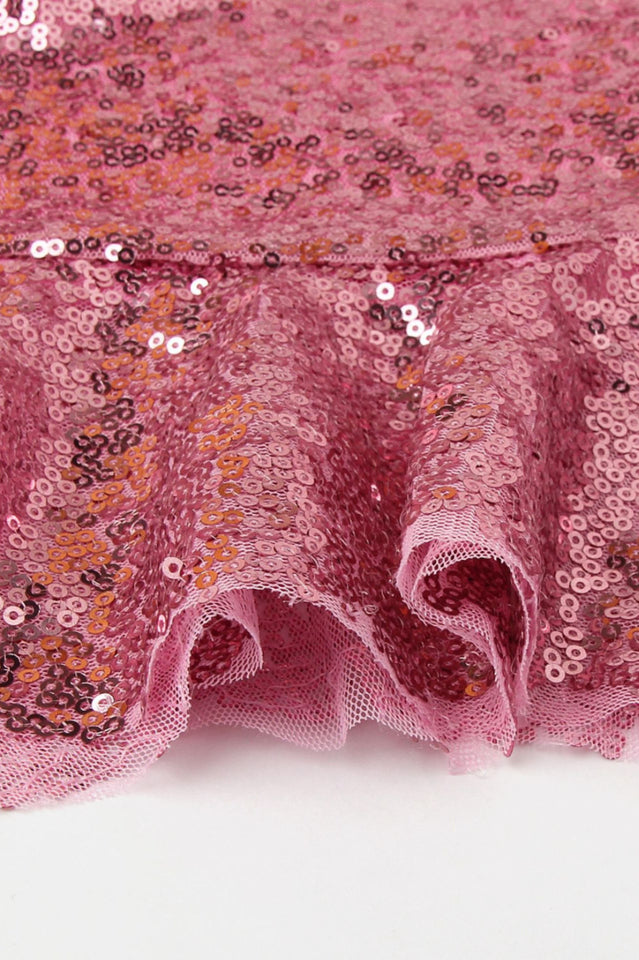 Hailey Spaghetti Straps Sequin Mini Dress