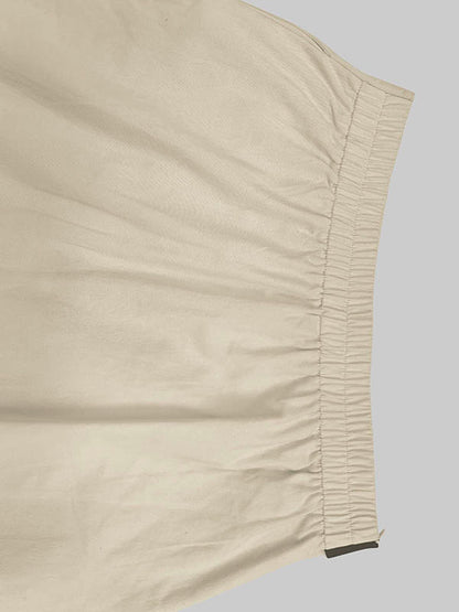 A-Line Loose Asymmetric Elasticity Pockets Split-Joint Skirts Bottoms