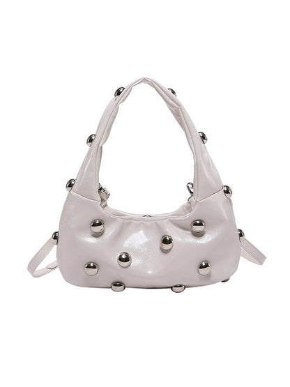 Geometric Rivet Handbags Shoulder Bags
