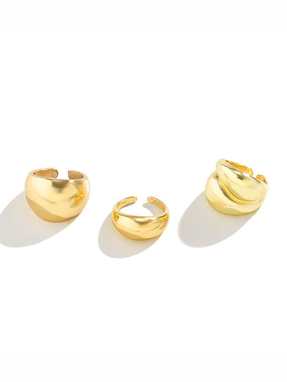 Adjustable Geometric Rings Accessories