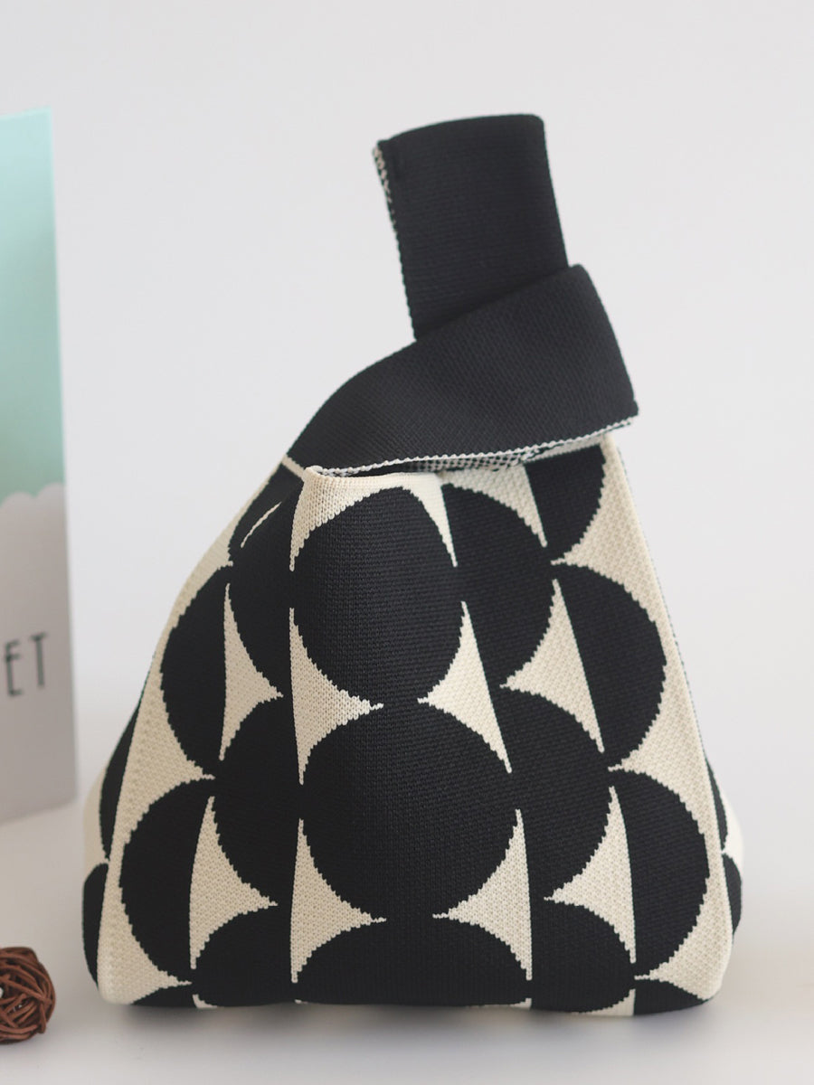 Contrast Color Satchels Bags
