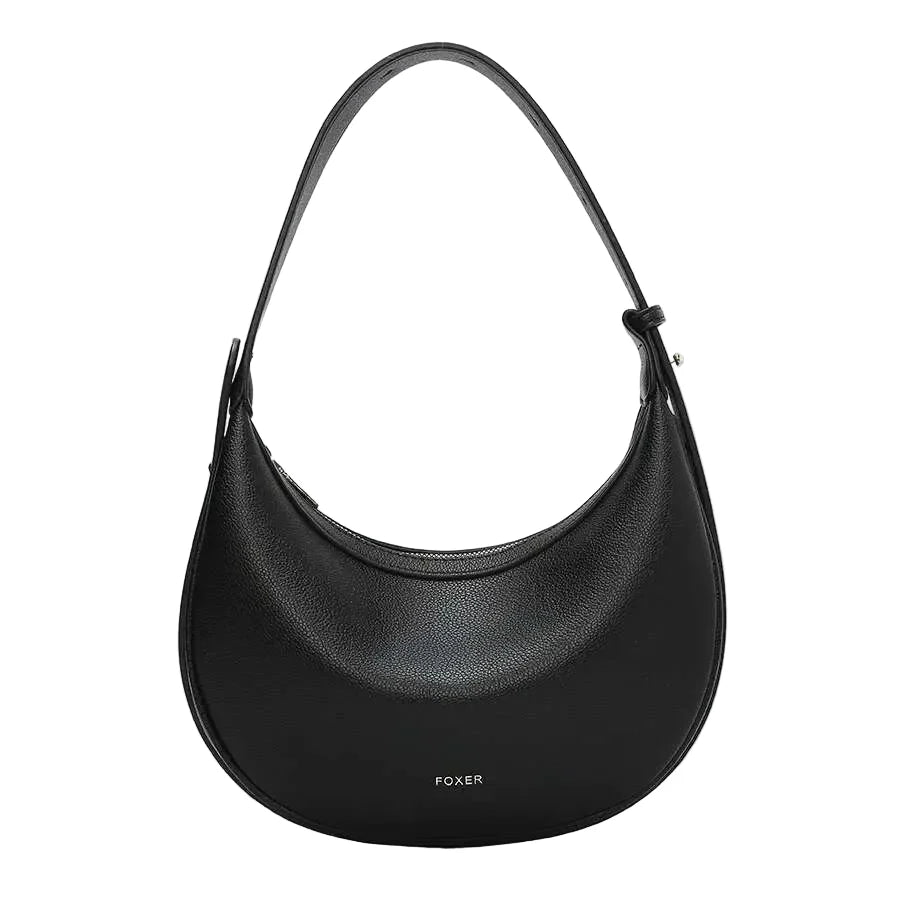Women Shoulder Bag | Leather Crescent Underarm Bag | Minimalist Crossbody Bag
