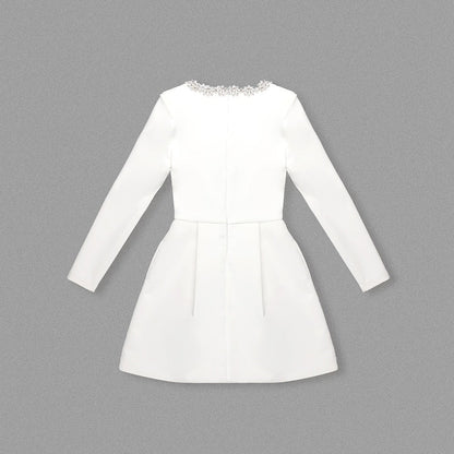 MADDIE Long Sleeve Mini Bandage Dress