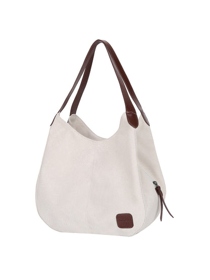 Casual Solid Color Shoulder Bag