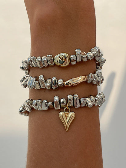 3 accessoires pour bracelets géométriques 