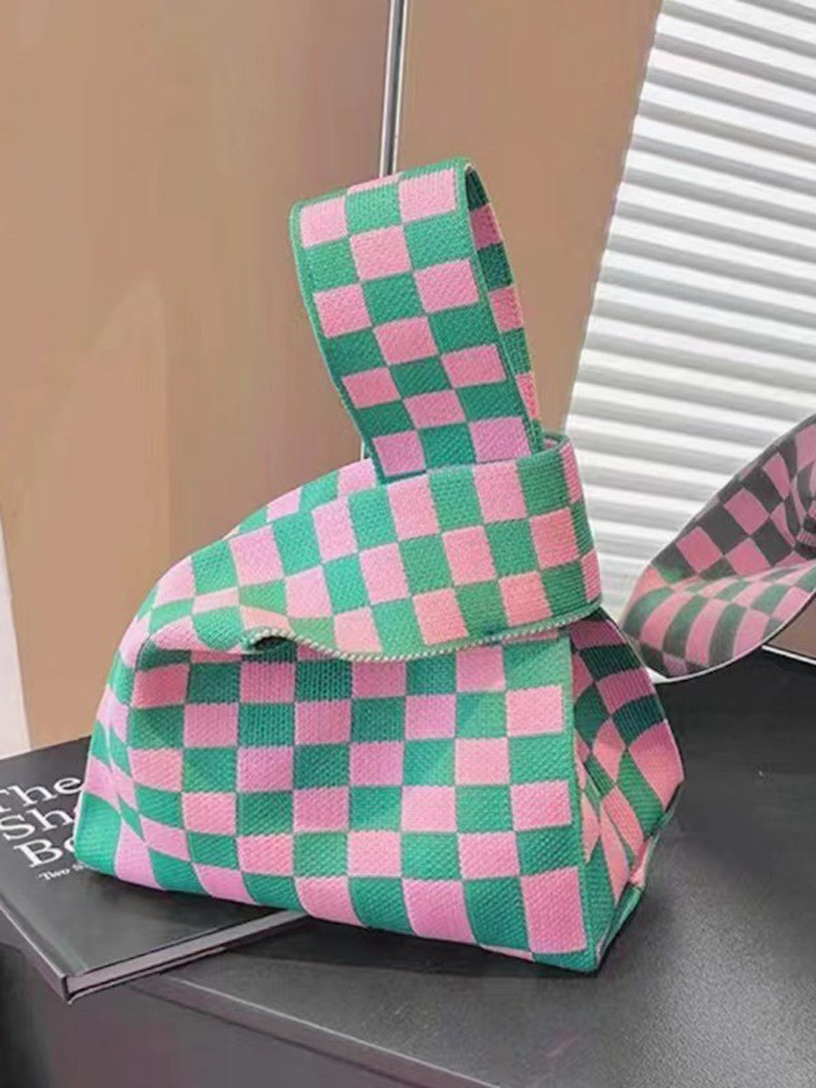 Plaid Satchels Bags