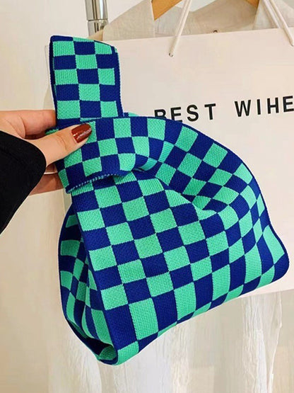 Plaid Satchels Bags