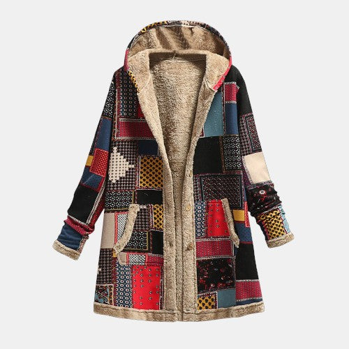 Greta™ | Vintage Patchwork Jacket