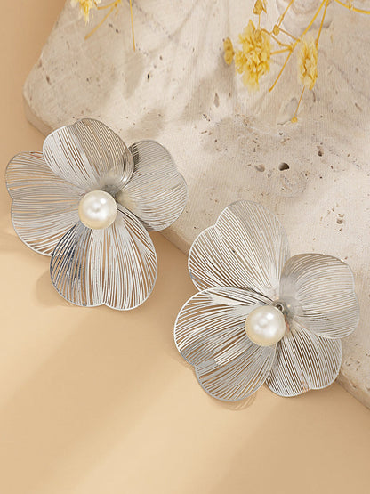 Flower Shape Earrings Accessories
