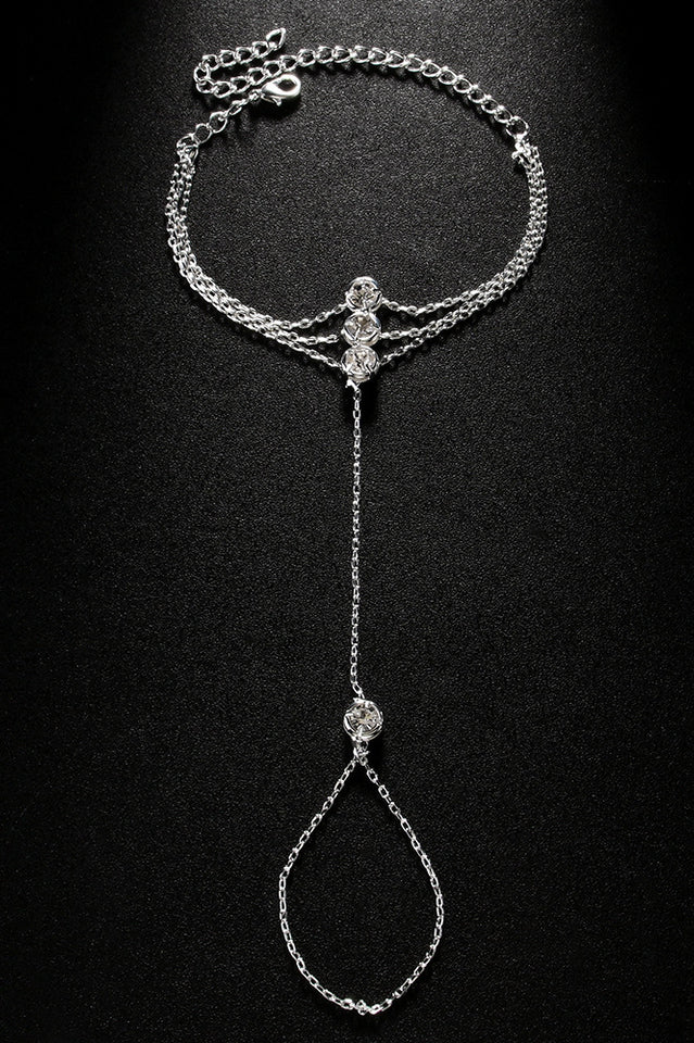 Diamond Cascade Hand Chain